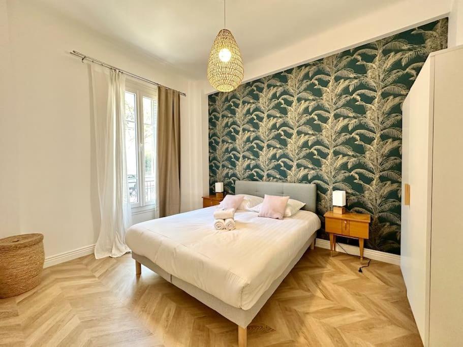 Magnifique Appartement Moderne - Clim & Wifi Nizza Exterior foto